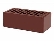 кирпич облицовочный полуторный, м-150,120x250x88, терракот