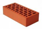 кирпич облицовочный одинарный, м-150,120x250x65, красный гладкий