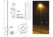 опоры гранёные конические прямостоечные огкп-9 г.ц.
