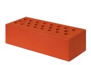кирпич облицовочный евро, м-150,85x250x65, красный гладкий