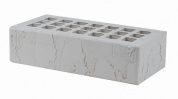 кирпич облицовочный одинарный, м-175,120x250x65, серый скала