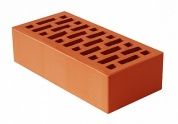 кирпич облицовочный одинарный, м-150,120x250x65, красный персик