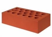 кирпич облицовочный одинарный, м-150,120x250x65, красный риф