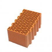 крупноформатный блок porotherm 38 thermo - винербергер кирпич