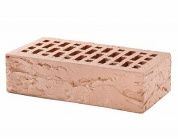 кирпич облицовочный одинарный , м-150,120x250x65, лотос "кора дерева"