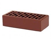 кирпич облицовочный одинарный , м-150,120x250x65, терракот