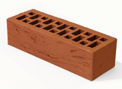 кирпич облицовочный евро, м-150,85x250x65, красный риф